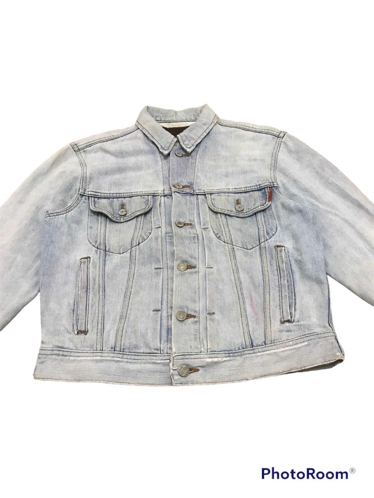 Edwin × Vintage Vintage Edwin Trucker Jacket Denim Size US M / EU 48-50 / 2 - 2 Thumbnail