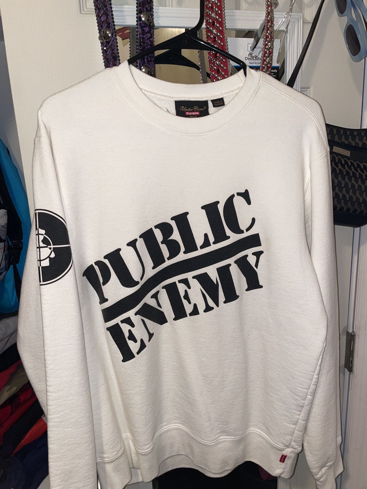 Supreme Supreme public enemy crewneck Size US M / EU 48-50 / 2 - 1 Thumbnail