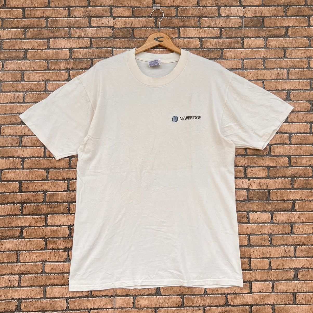 Apple × Microsoft × Vintage 90’s Newbridge Internetworking Without Limits Tech Tee Size US L / EU 52-54 / 3 - 4 Thumbnail