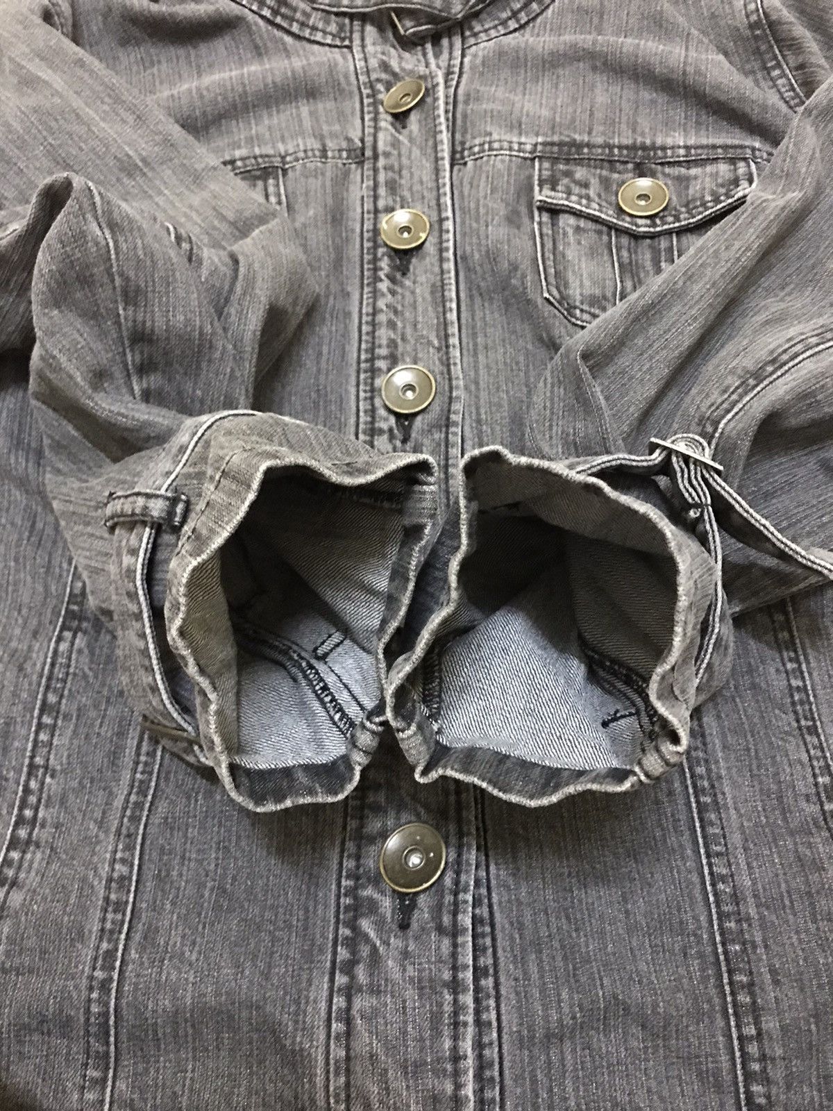 Mens Smile Land Trucker Jacket denim