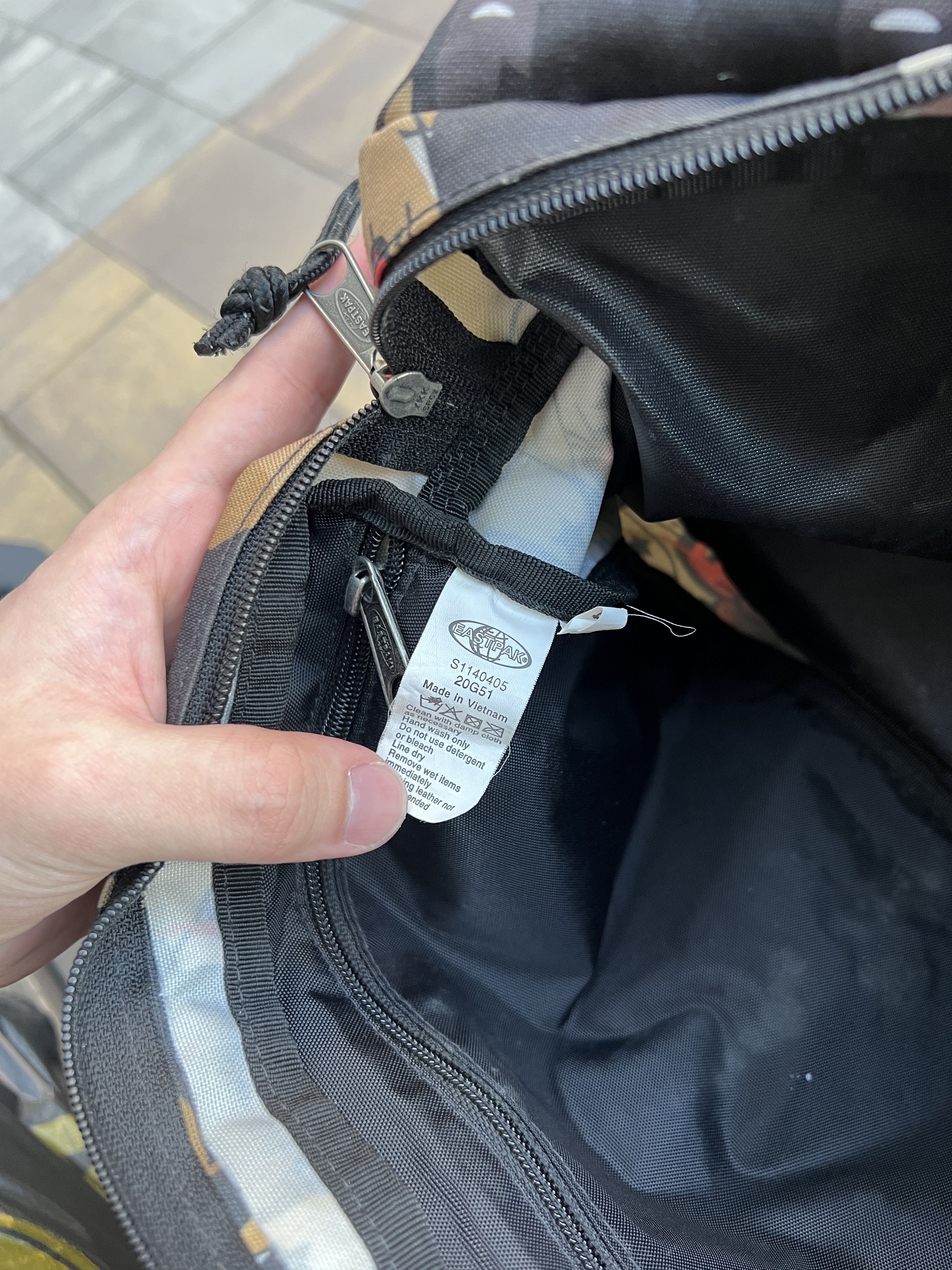 Eastpak Vintage Eastpak x Mystorious AL crossbody all over print Bag Size ONE SIZE - 11 Thumbnail