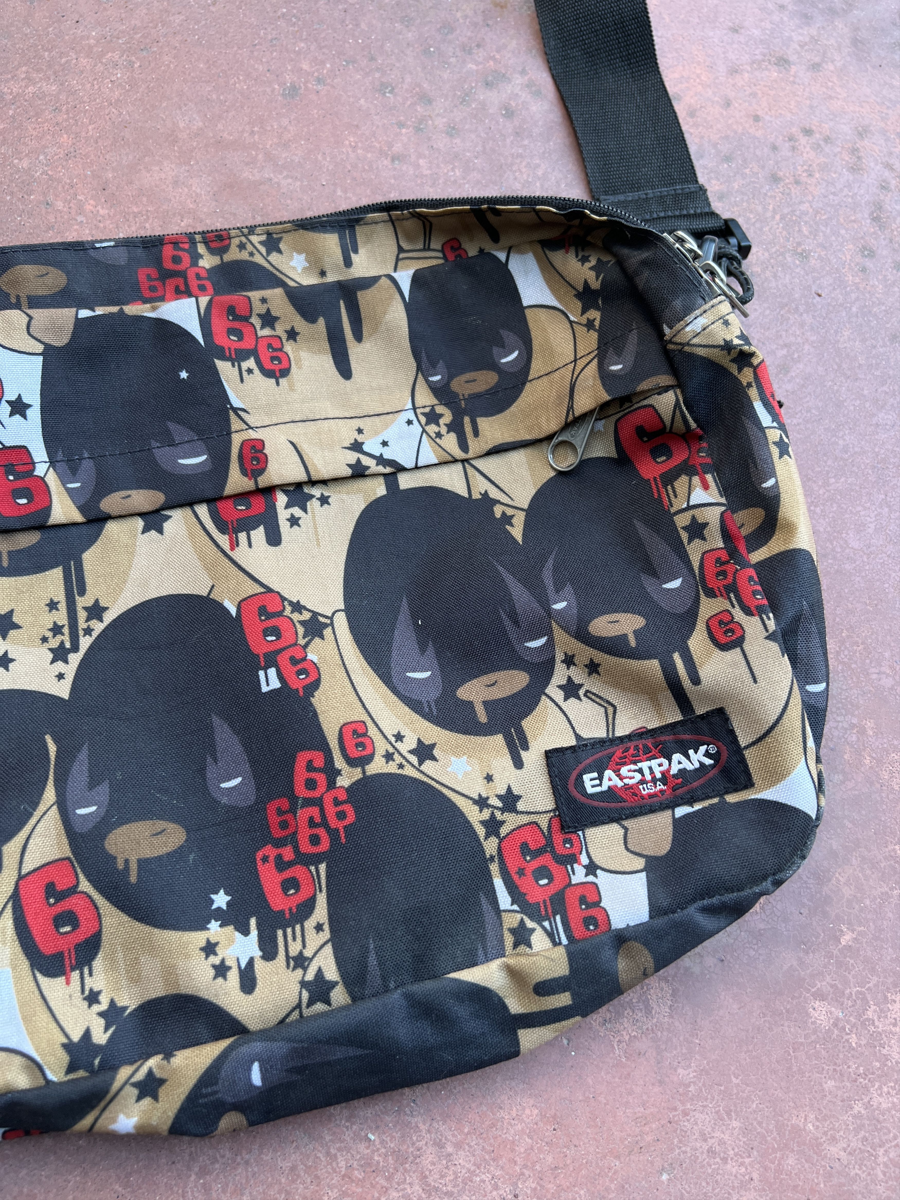 Eastpak Vintage Eastpak x Mystorious AL crossbody all over print Bag Size ONE SIZE - 4 Thumbnail