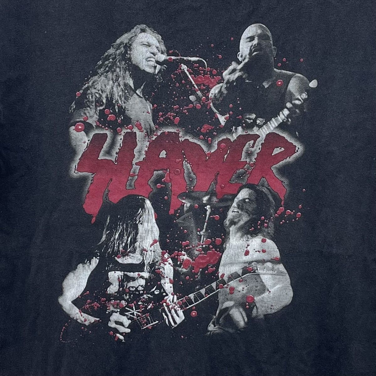 Slayer T-Shirt Vintage 90s American Thrash Metal Band Rare!, image size:1198x1198