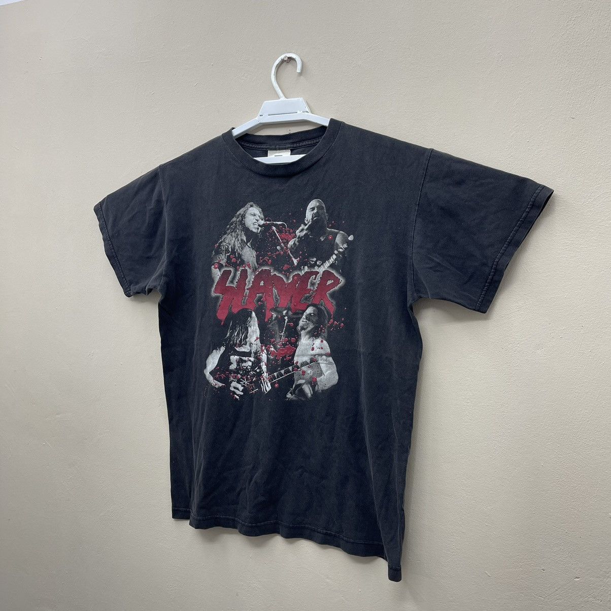 Slayer T-Shirt Vintage 90s American Thrash Metal Band Rare!, image size:1204x1204