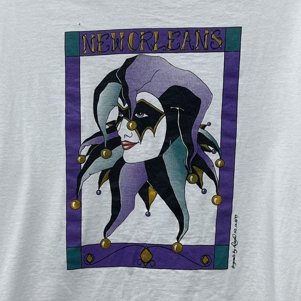 Vintage Vintage 90s New Orleans T-Shirt Unisex Medium Shirt Size US M / EU 48-50 / 2 - 2 Thumbnail