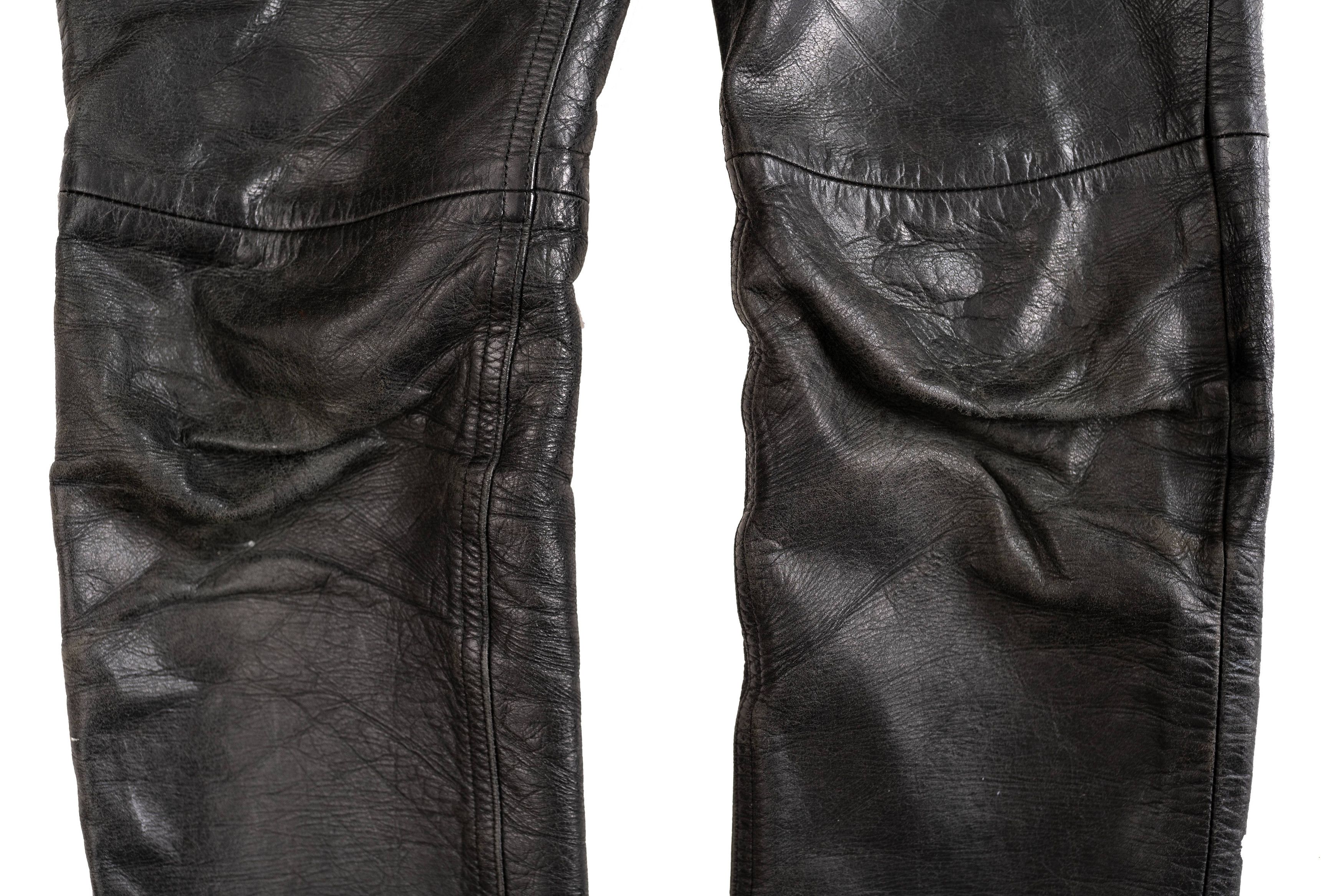 Undercover AW98 ‘Exchange’ Leather Pants Size US 30 / EU 46 - 7 Thumbnail