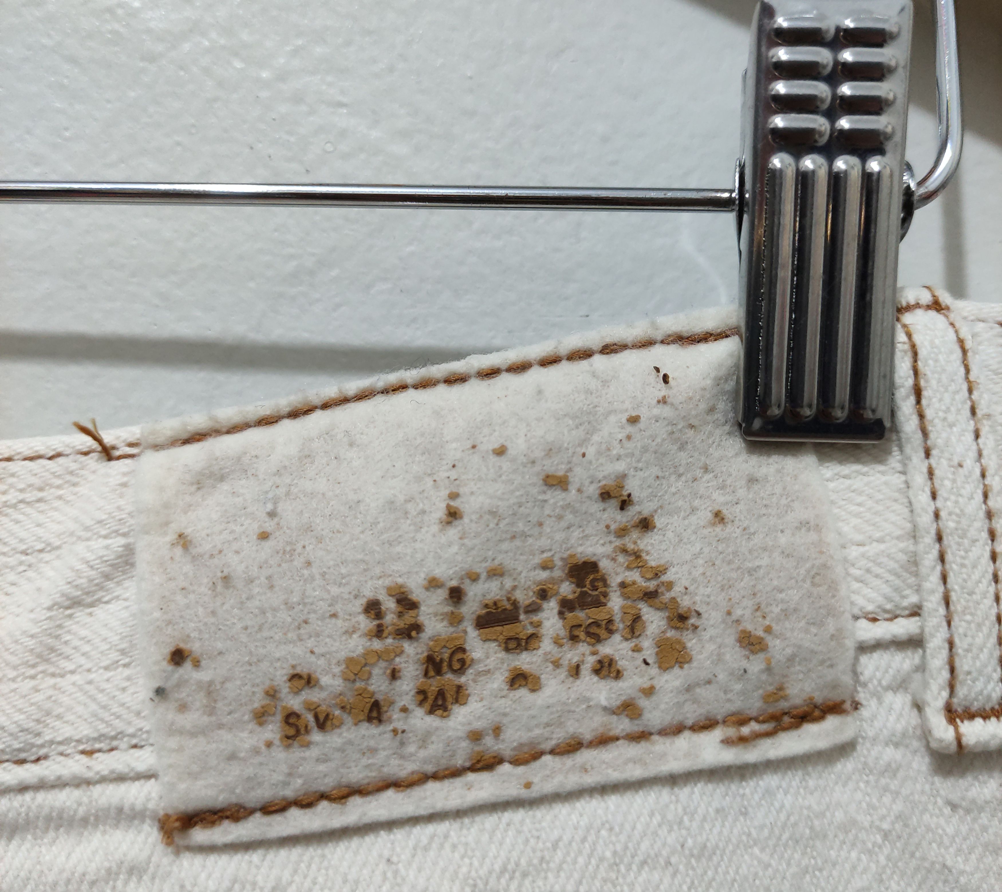 Marithe + Francois Girbaud Vintage Marithe Francois Girbaud Beige Denim Pant Size US 30 / EU 46 - 16 Thumbnail