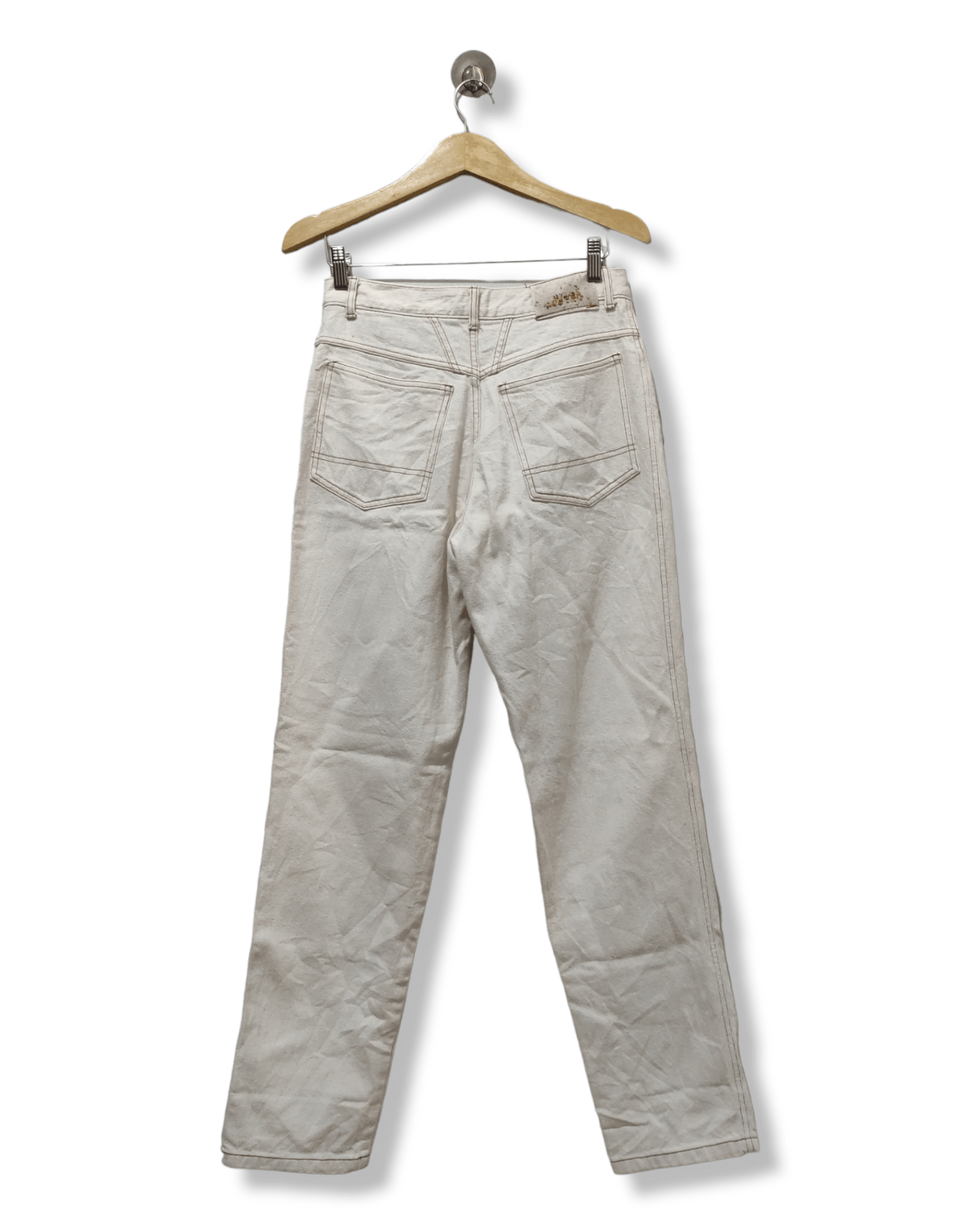 Vintage Marithe Francois Girbaud Beige Denim Pant