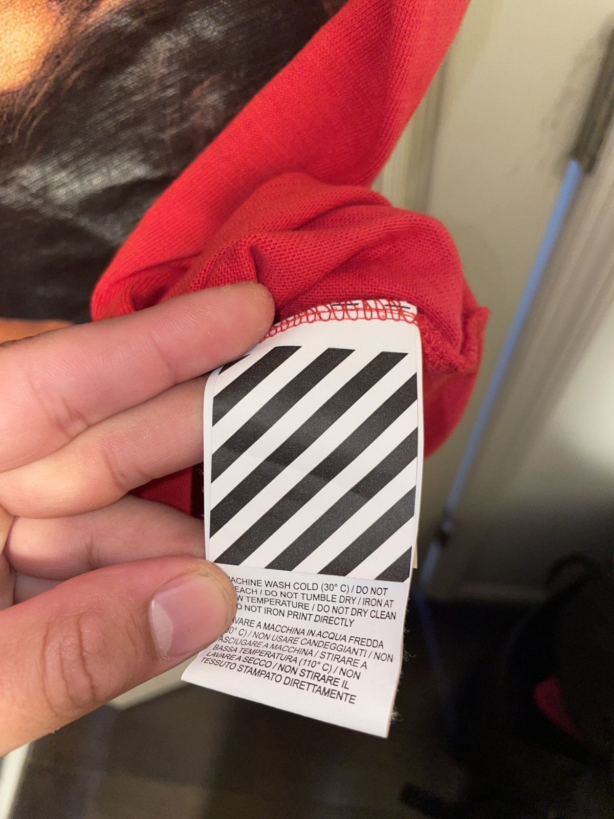 Off-White Off-white Mona Lisa temperature tee Size US S / EU 44-46 / 1 - 4 Thumbnail