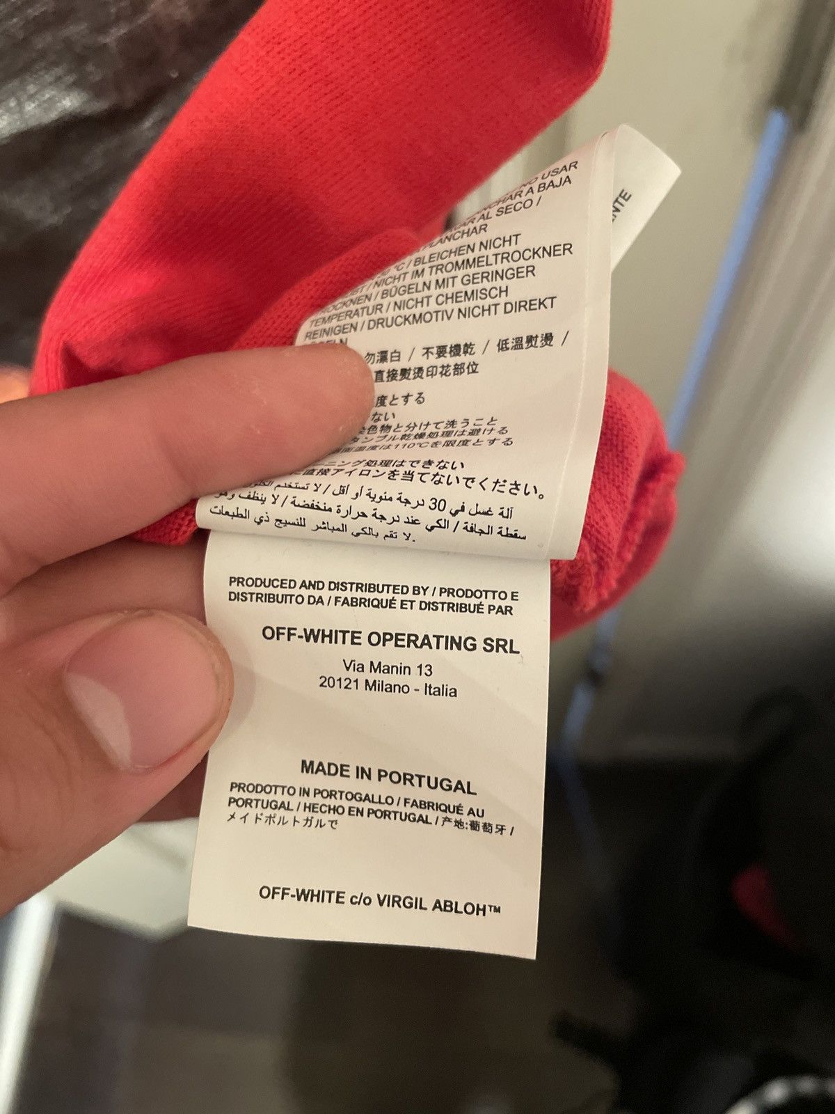 Off-White Off-white Mona Lisa temperature tee Size US S / EU 44-46 / 1 - 6 Thumbnail