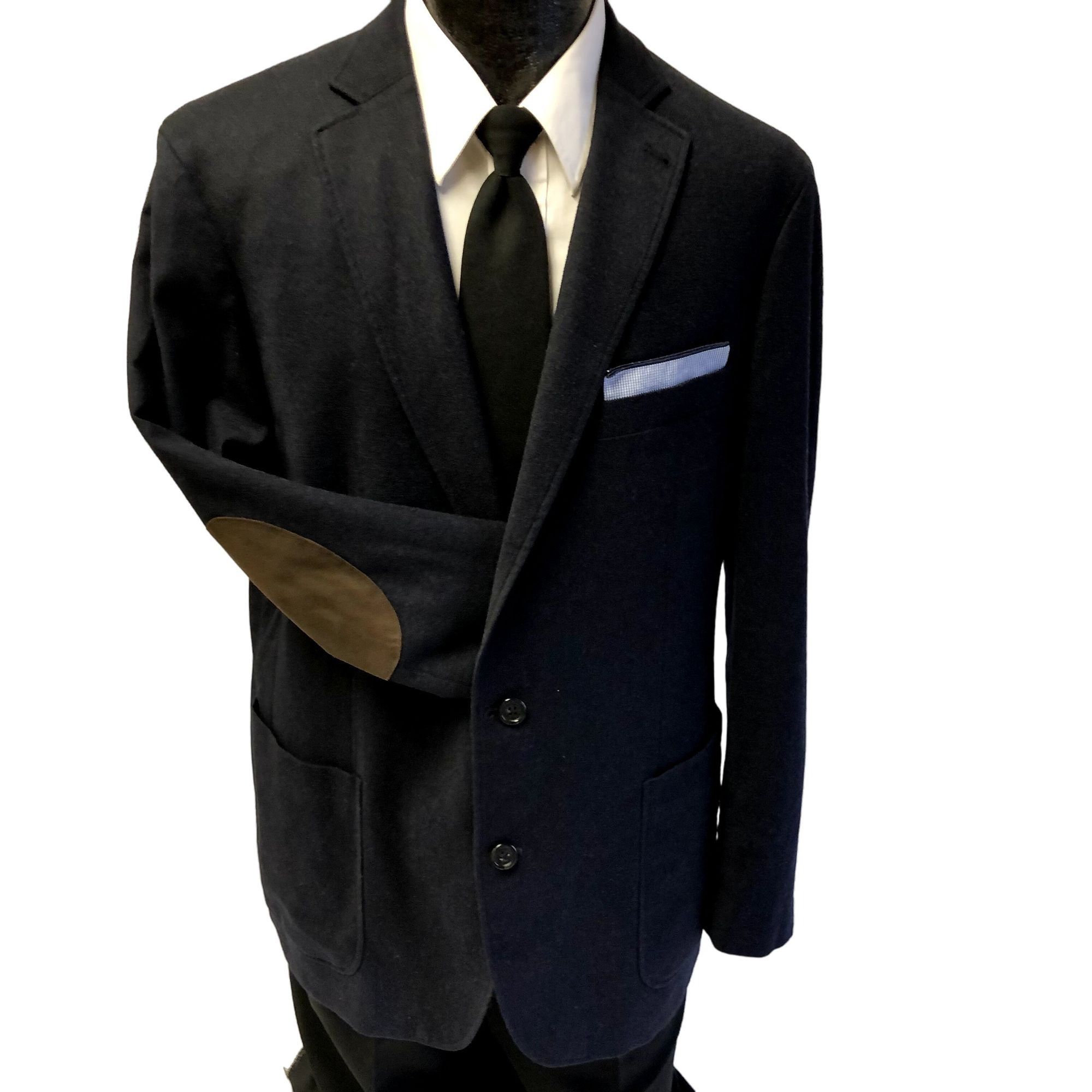 Daniel Cremieux Navy UNSTRUCTURED Sport Coat SURGEON CUFF Ja