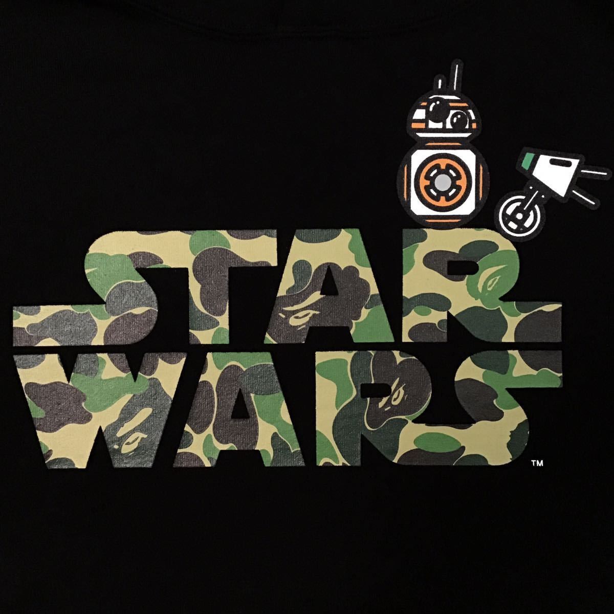 Bape × Star Wars 2019 BAPE× Star Wars BB-8 & D-O PULLOVER HOODIE Size US M / EU 48-50 / 2 - 2 Thumbnail