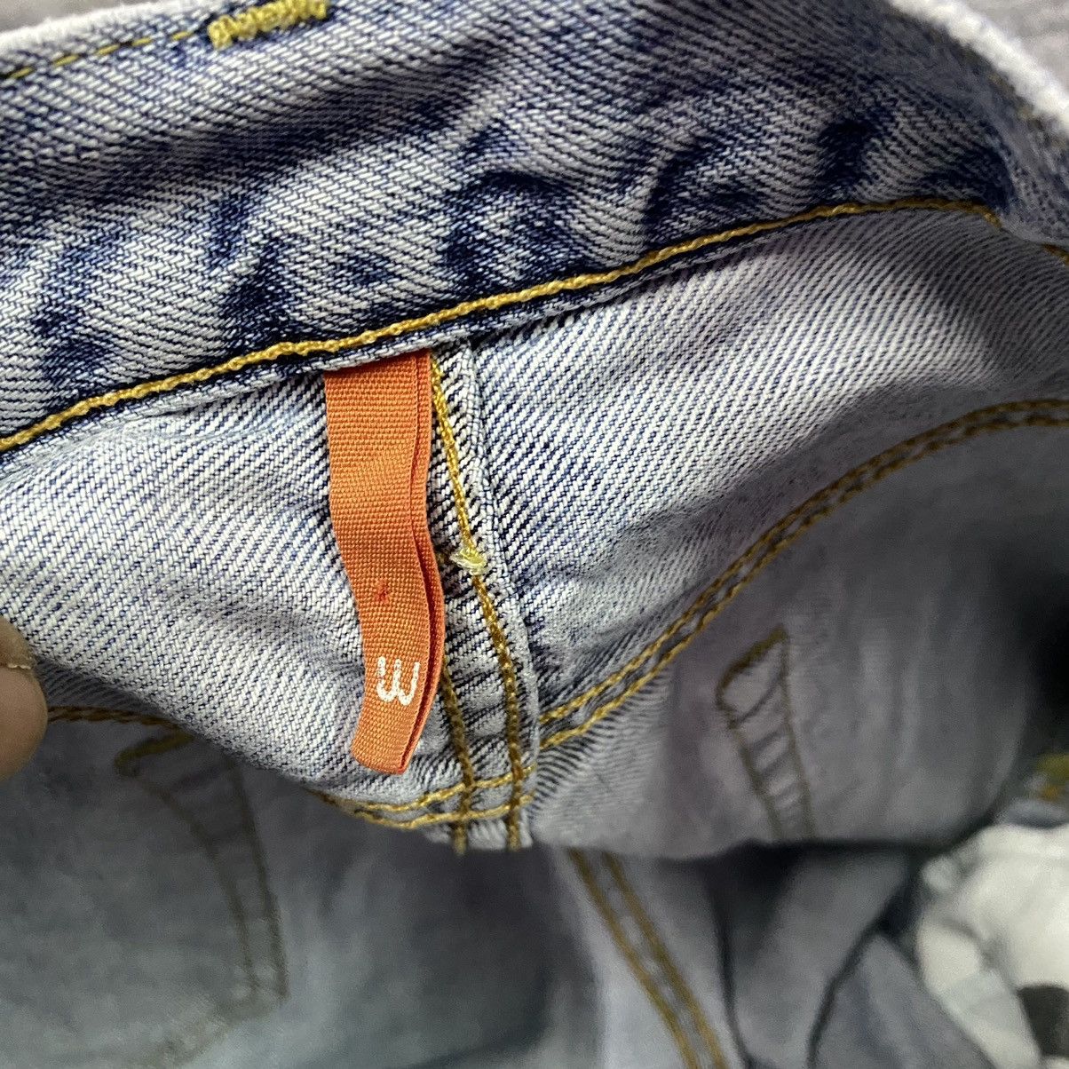 Japanese Brand × Uniqlo × Vintage Vintage Japanese Uniqlo Faded Washed Distressed Jeans Size US 32 / EU 48 - 8 Thumbnail
