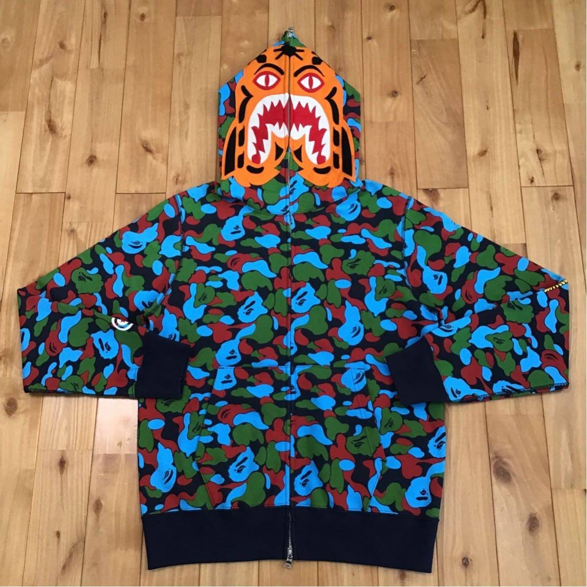 Bape 🔥 Singapore city camo🔥 Tiger full zip hoodie BAPE Size US M / EU 48-50 / 2 - 1 Thumbnail