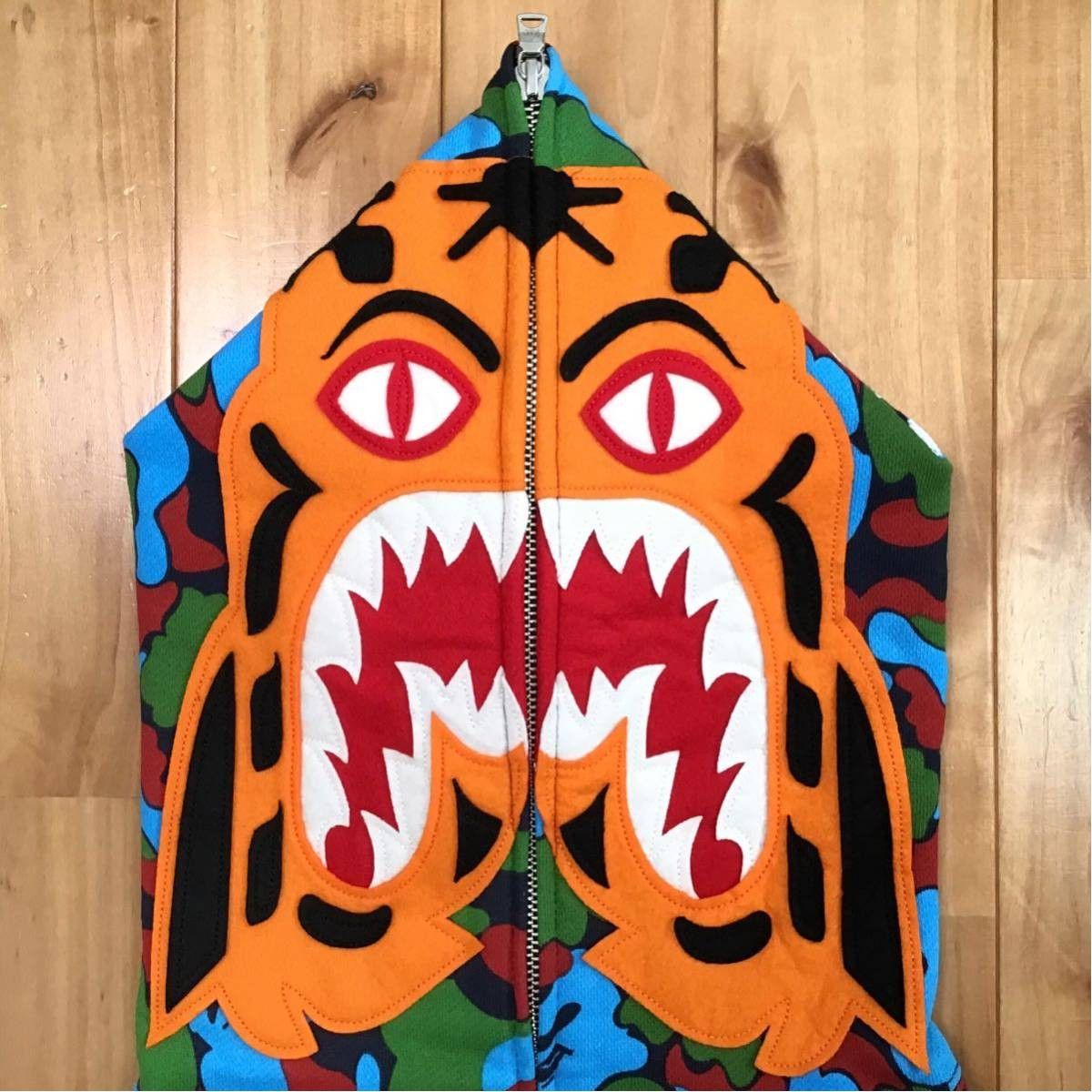 Bape 🔥 Singapore city camo🔥 Tiger full zip hoodie BAPE Size US M / EU 48-50 / 2 - 2 Thumbnail