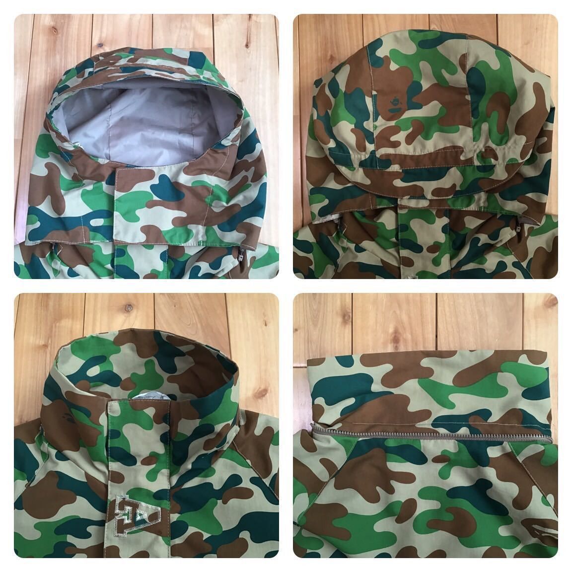 Bape BAPE puzzle camo hoodie snowboard jacket a bathing ape NIGO Size US S / EU 44-46 / 1 - 4 Thumbnail