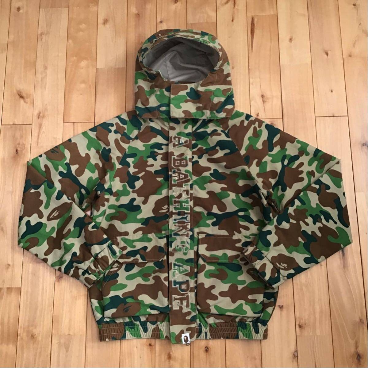 BAPE puzzle camo Snowboard jacket
