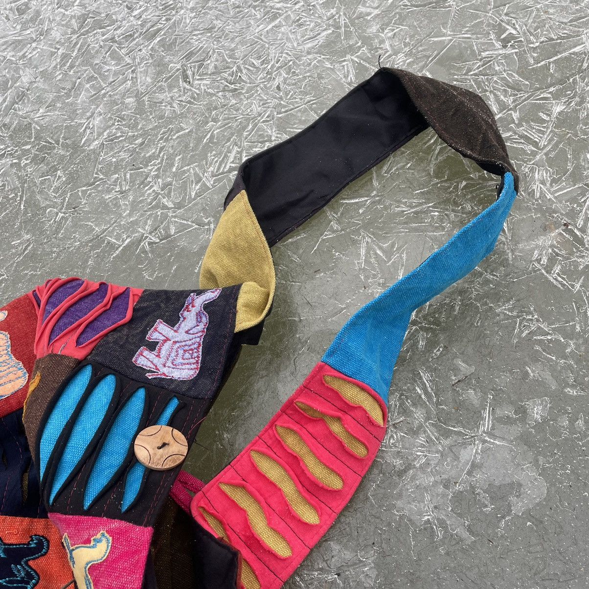 If Six Was Nine × Our Legacy × Y/Project Elephant Women Shoulder Bag Hippie Bag Ethno Vintage Size ONE SIZE - 4 Thumbnail