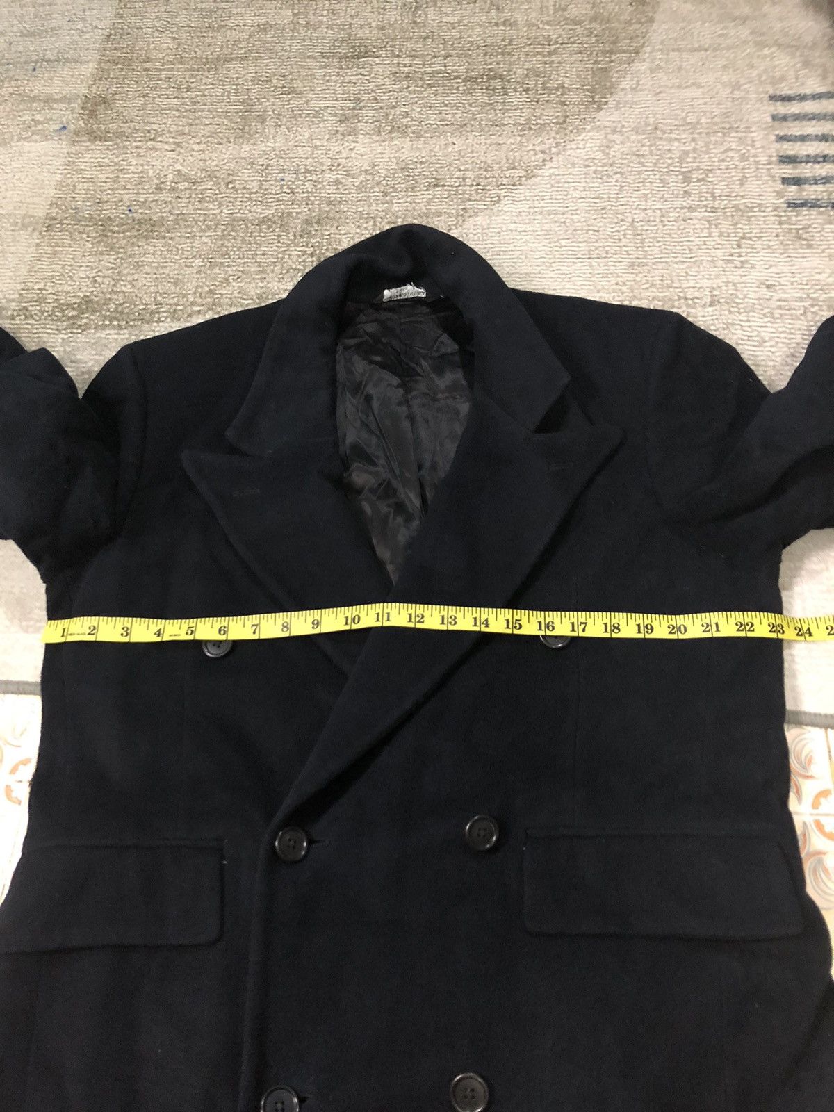 Christian Dior Monsieur × Designer × Vintage VINTAGE CHRISTIAN DIOR MONSIEUR SPORT WOOL LONG COAT JACKET Size US L / EU 52-54 / 3 - 8 Thumbnail