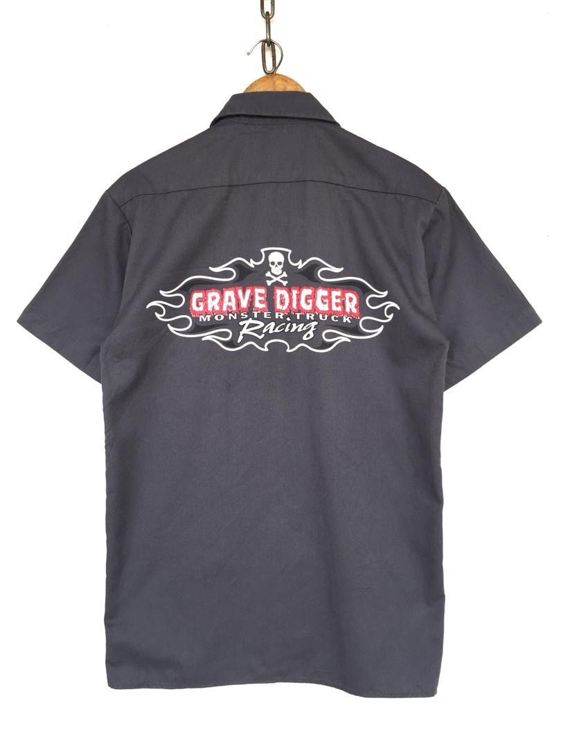Dickies Vintage Dickies Monster Truck Racing Shirt Button Size US M / EU 48-50 / 2 - 1 Thumbnail