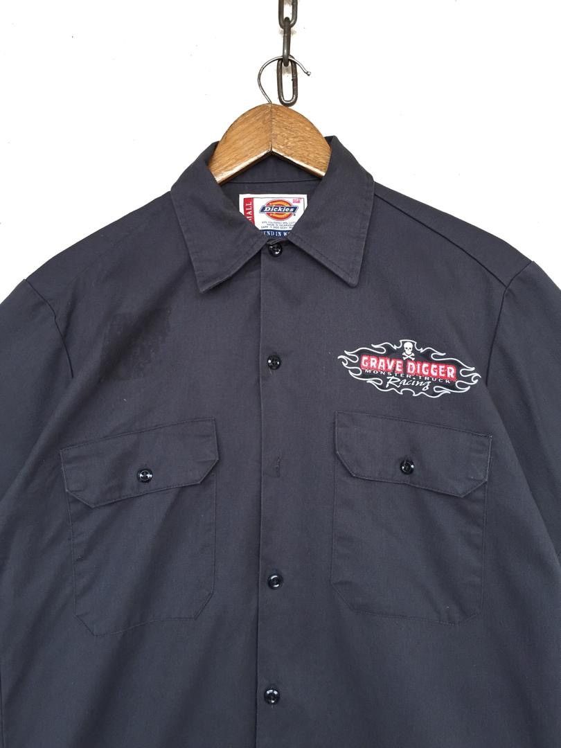 Dickies Vintage Dickies Monster Truck Racing Shirt Button Size US M / EU 48-50 / 2 - 2 Thumbnail