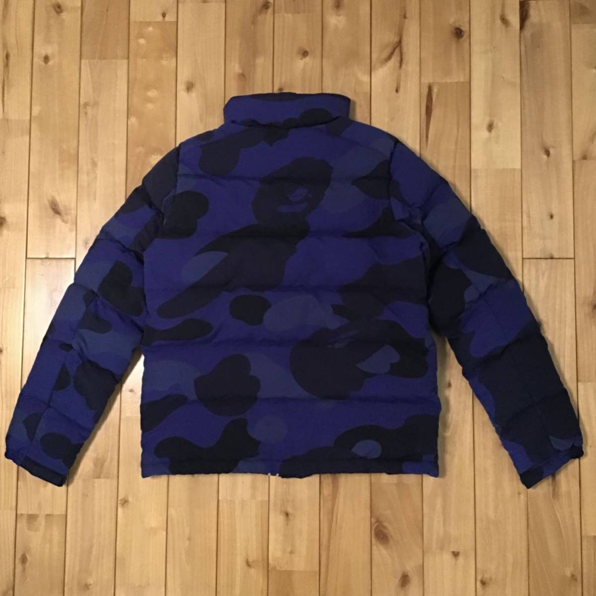 Bape BAPE Down jacket giant camo blue zoom camo Size US S / EU 44-46 / 1 - 3 Thumbnail