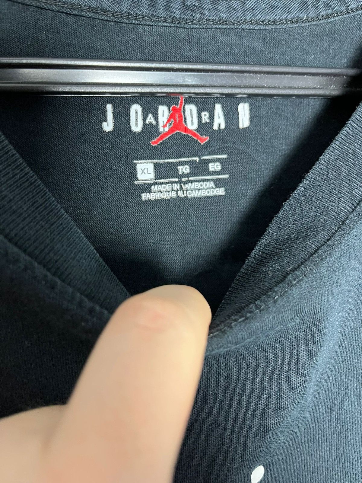 Jordan tshirt big print Michael Jordan 23 jumpman
