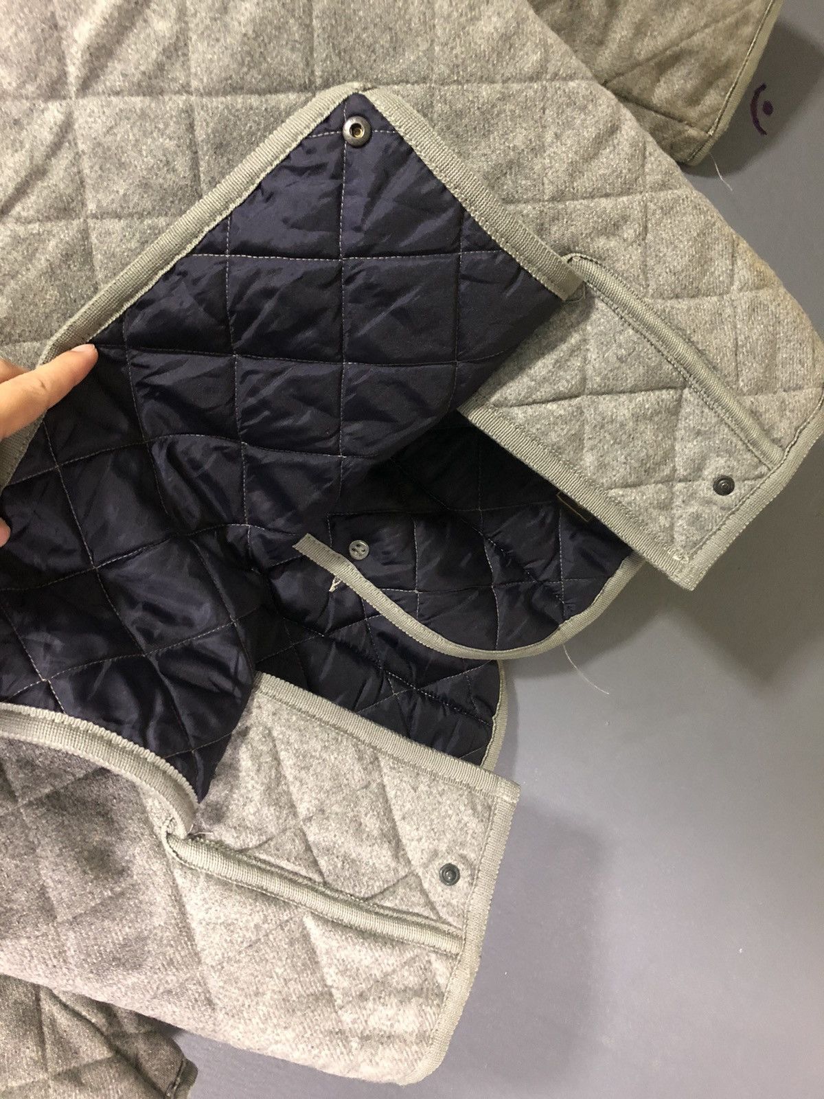 Loro Piana × Mackintosh MACKINTOSH x LORO PIANA QUILTED WOOL JACKET Size US M / EU 48-50 / 2 - 8 Thumbnail