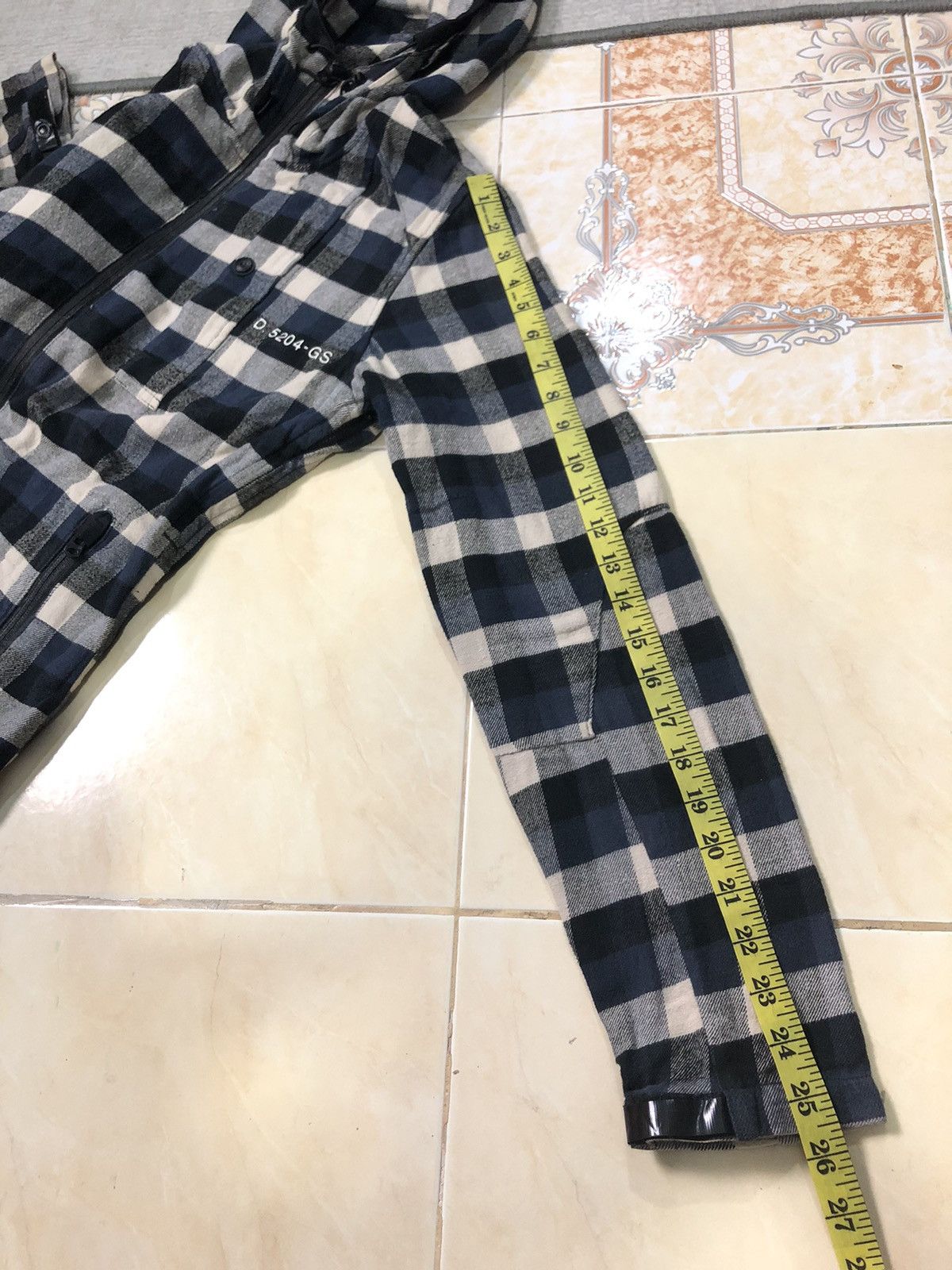 G-Star × Vintage VINTAGE G-STAR RAW PLAID CHEKERED ZIPPER HOODIE JACKET Size US M / EU 48-50 / 2 - 13 Thumbnail