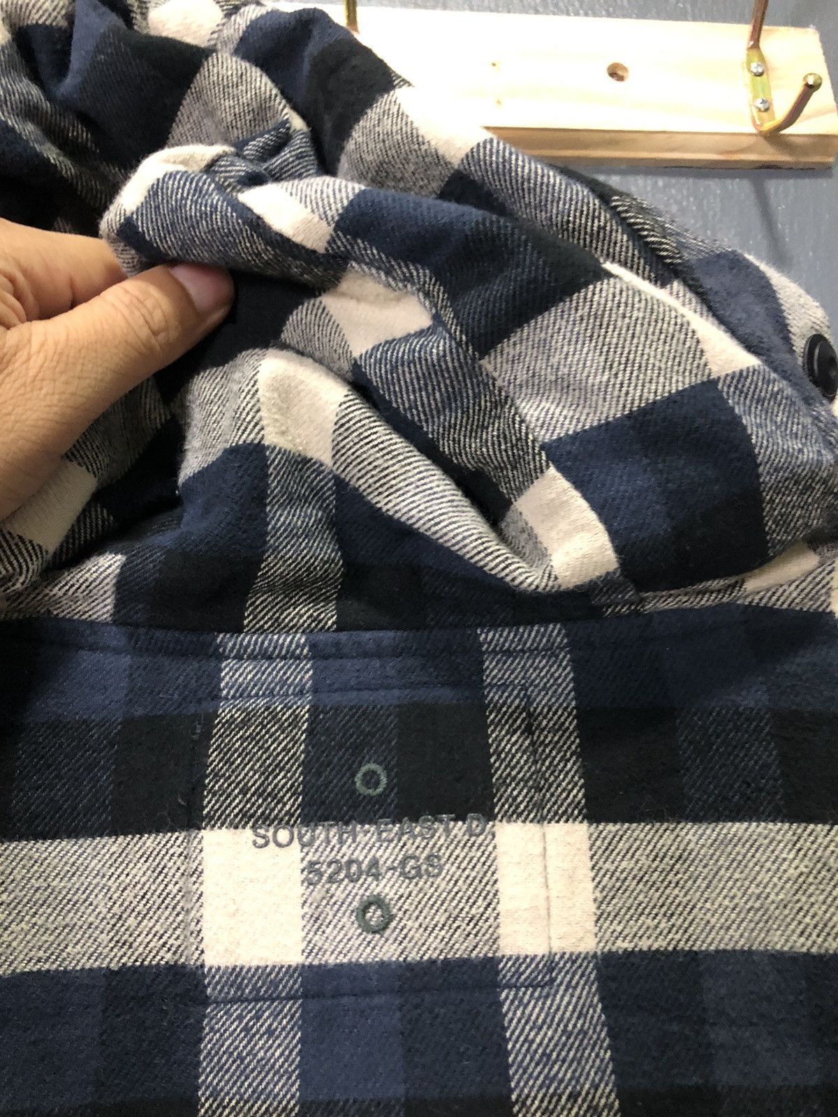G-Star × Vintage VINTAGE G-STAR RAW PLAID CHEKERED ZIPPER HOODIE JACKET Size US M / EU 48-50 / 2 - 11 Thumbnail