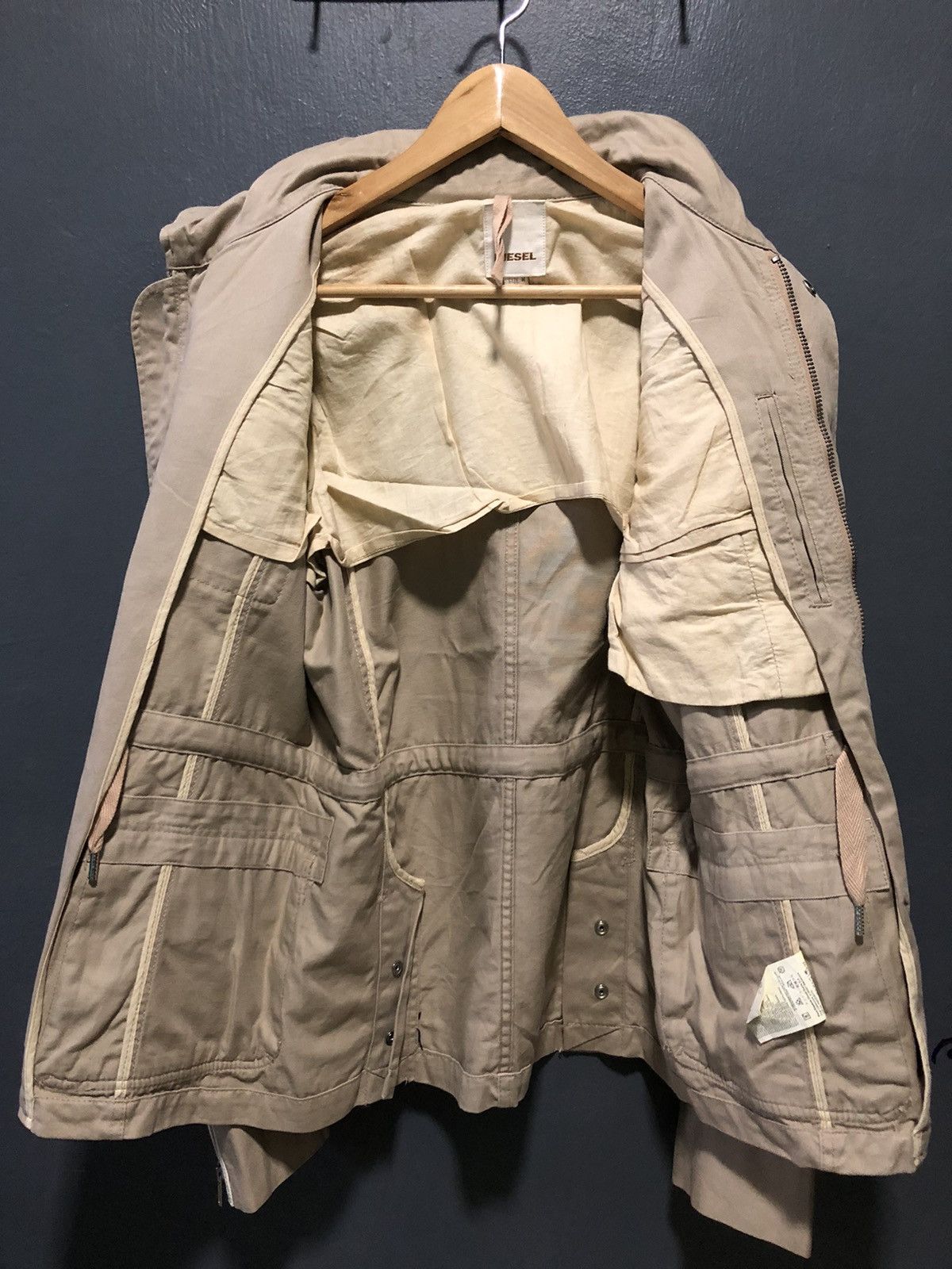 Diesel × Vintage VINTAGE DIESEL INDUSTRY DENIM DIVISION PARKA JACKET Size US M / EU 48-50 / 2 - 5 Thumbnail