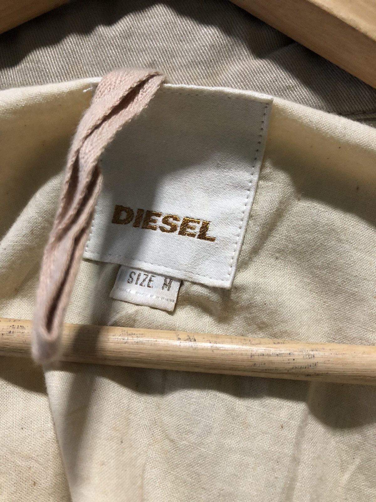 Diesel × Vintage VINTAGE DIESEL INDUSTRY DENIM DIVISION PARKA JACKET Size US M / EU 48-50 / 2 - 6 Thumbnail