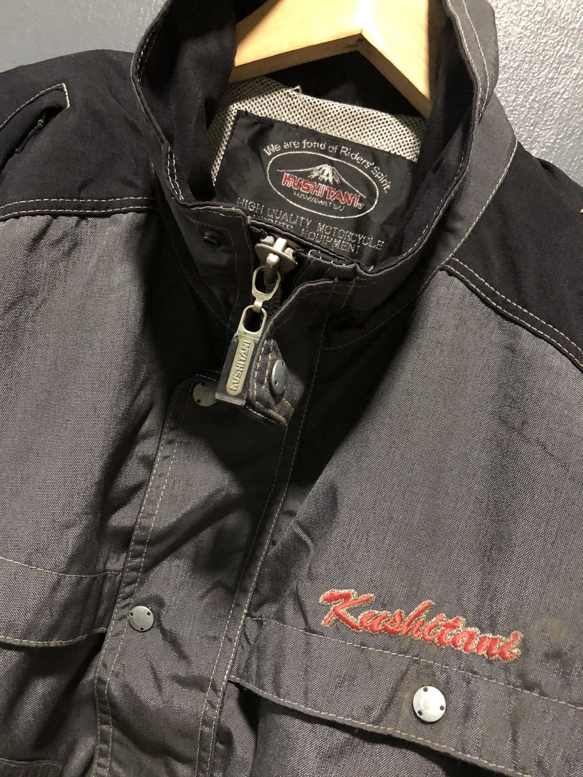 Japanese Brand × Vintage VINTAGE KUSHITANI HAMAMATSU JAPANESE RIDERS BIKER JACKET Size US M / EU 48-50 / 2 - 6 Thumbnail