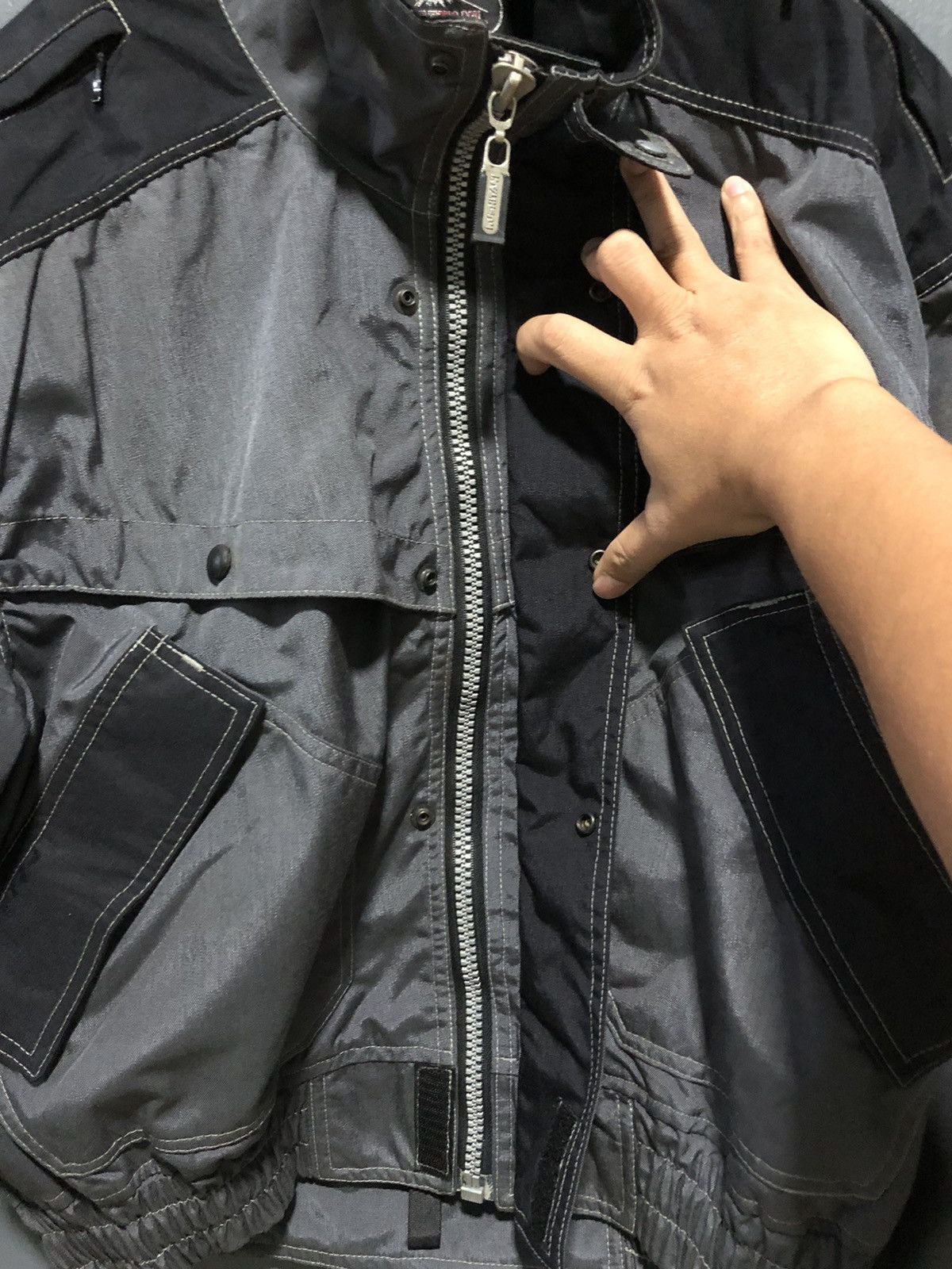 Japanese Brand × Vintage VINTAGE KUSHITANI HAMAMATSU JAPANESE RIDERS BIKER JACKET Size US M / EU 48-50 / 2 - 3 Thumbnail