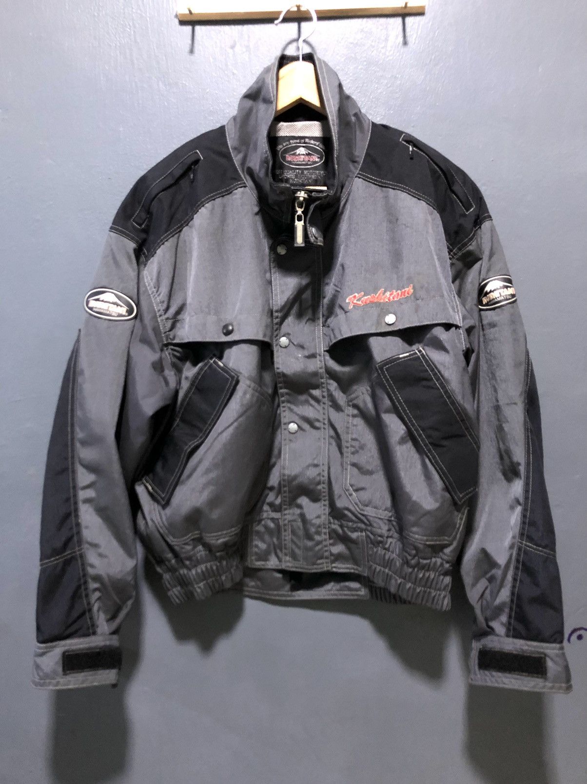 Japanese Brand × Vintage VINTAGE KUSHITANI HAMAMATSU JAPANESE RIDERS BIKER JACKET Size US M / EU 48-50 / 2 - 1 Thumbnail