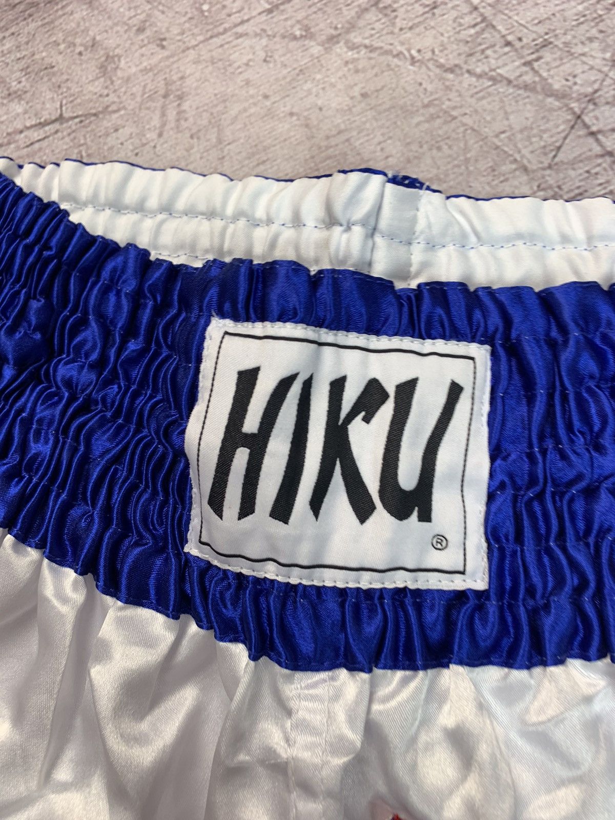 Japanese Brand Vintage Muay Thai Mens Boxing Shorts Size US 34 / EU 50 - 4 Thumbnail