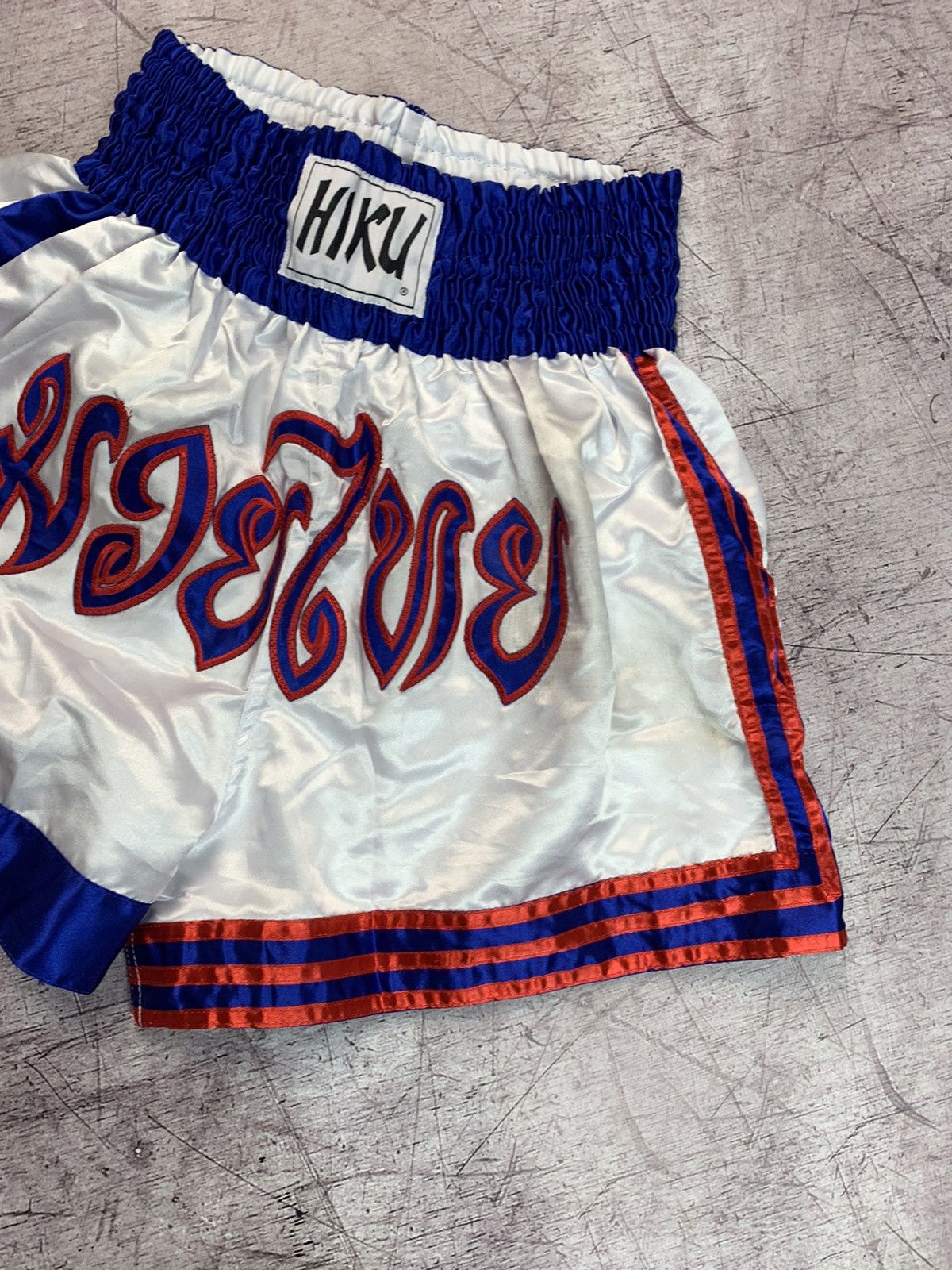 Japanese Brand Vintage Muay Thai Mens Boxing Shorts Size US 34 / EU 50 - 3 Thumbnail