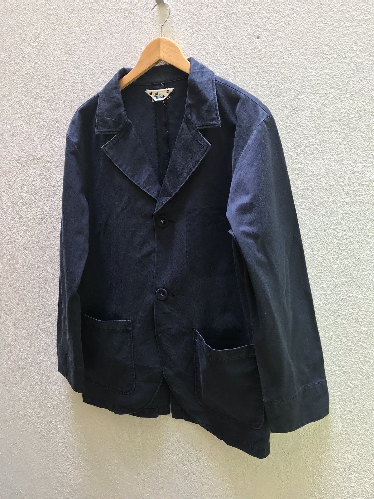 Designer × Japanese Brand Motine navy blue chore japanese designer brand Size US XL / EU 56 / 4 - 3 Thumbnail
