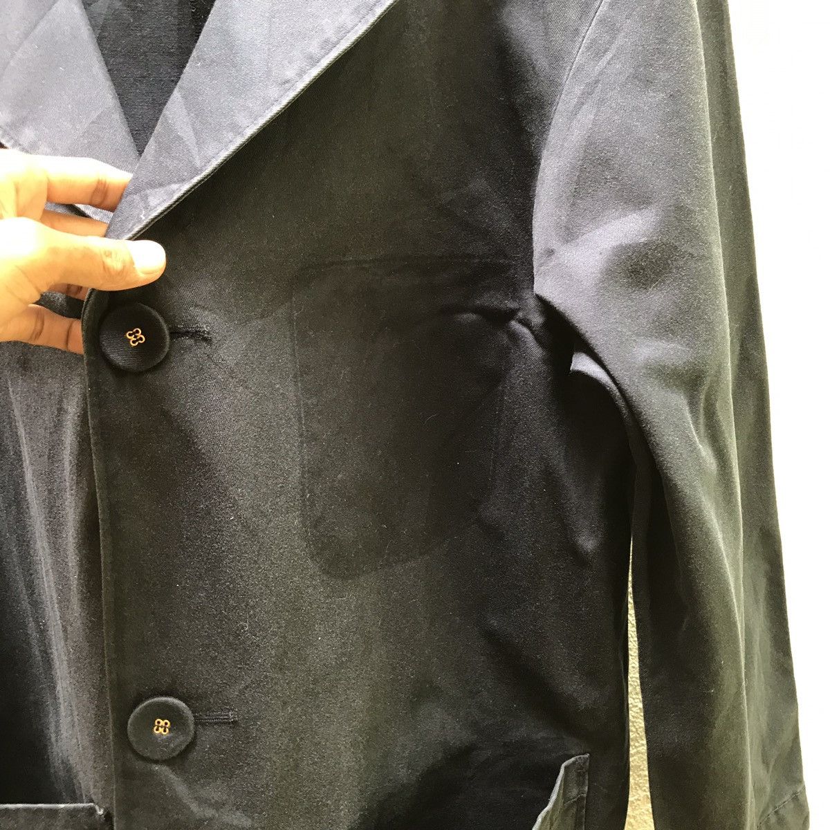 Designer × Japanese Brand Motine navy blue chore japanese designer brand Size US XL / EU 56 / 4 - 8 Thumbnail