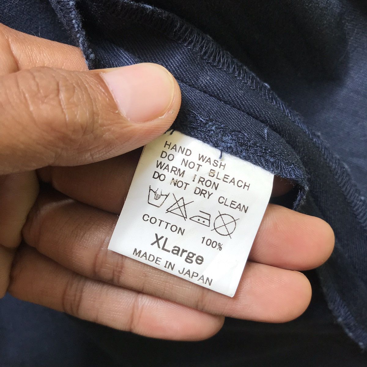Designer × Japanese Brand Motine navy blue chore japanese designer brand Size US XL / EU 56 / 4 - 10 Thumbnail
