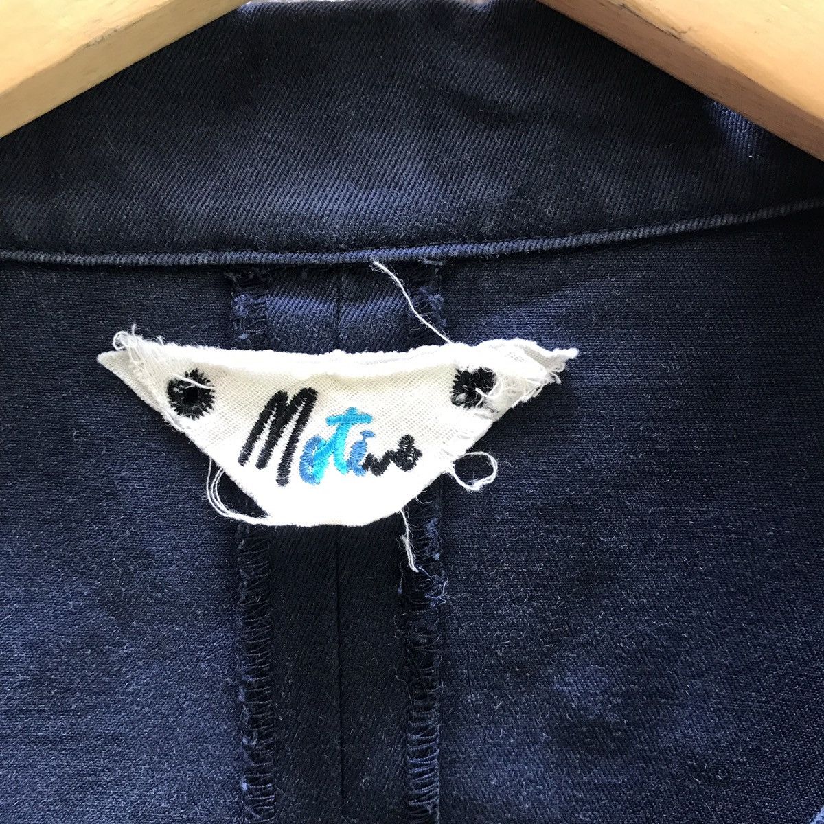 Designer × Japanese Brand Motine navy blue chore japanese designer brand Size US XL / EU 56 / 4 - 9 Thumbnail