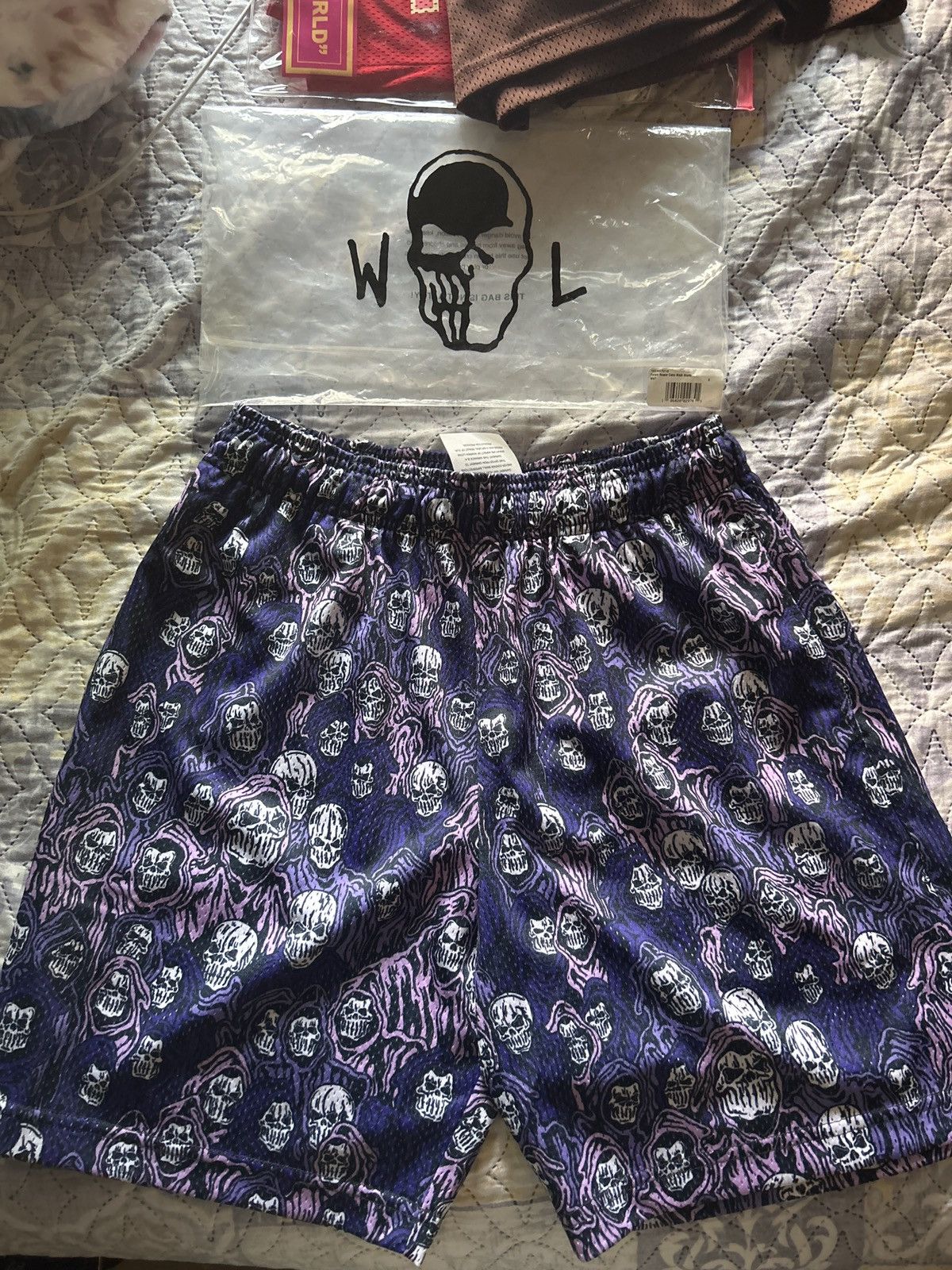 Warren Lotas Warren Lotas Purple Reaper Camo Shorts | Grailed