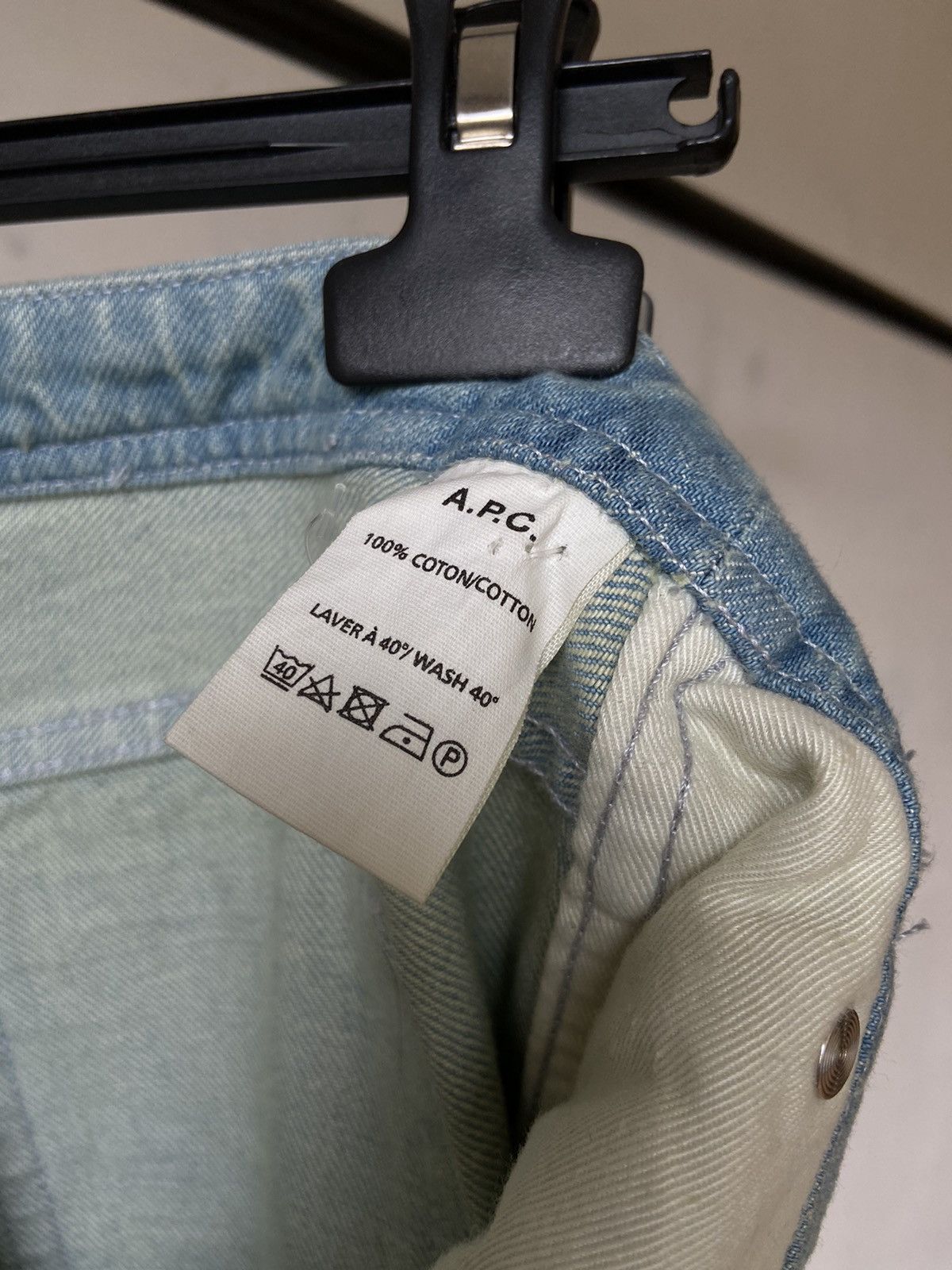 A.P.C. Apc denim wide Size 30" / US 8 / IT 44 - 6 Thumbnail