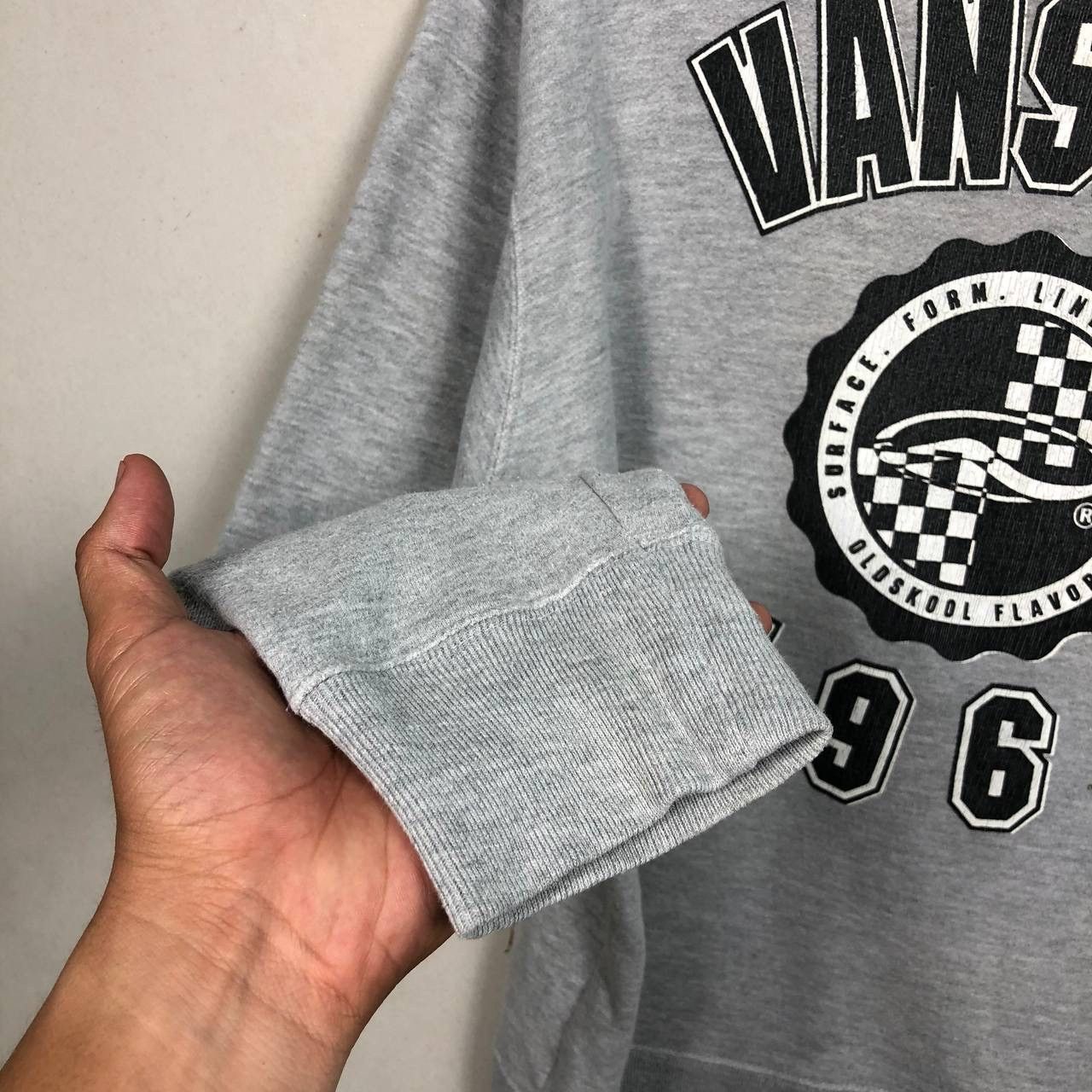 Vans Vintage 90s Vans Oldskool VansMFG Crewneck Sweatshirt Size US L / EU 52-54 / 3 - 7 Thumbnail