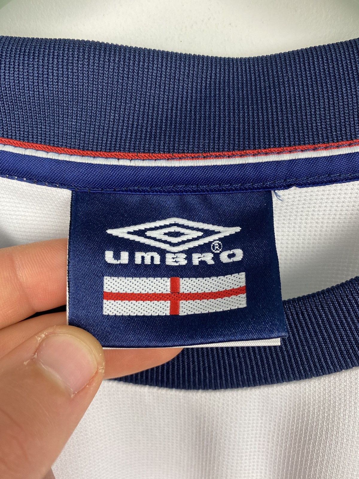 Umbro Vintage England 1999 Training Umbro Football Jersey Italy Size US XL / EU 56 / 4 - 11 Thumbnail