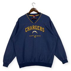 NFL Vintage 90S San Diego Chargers Baggy Sweatshirt Made in 