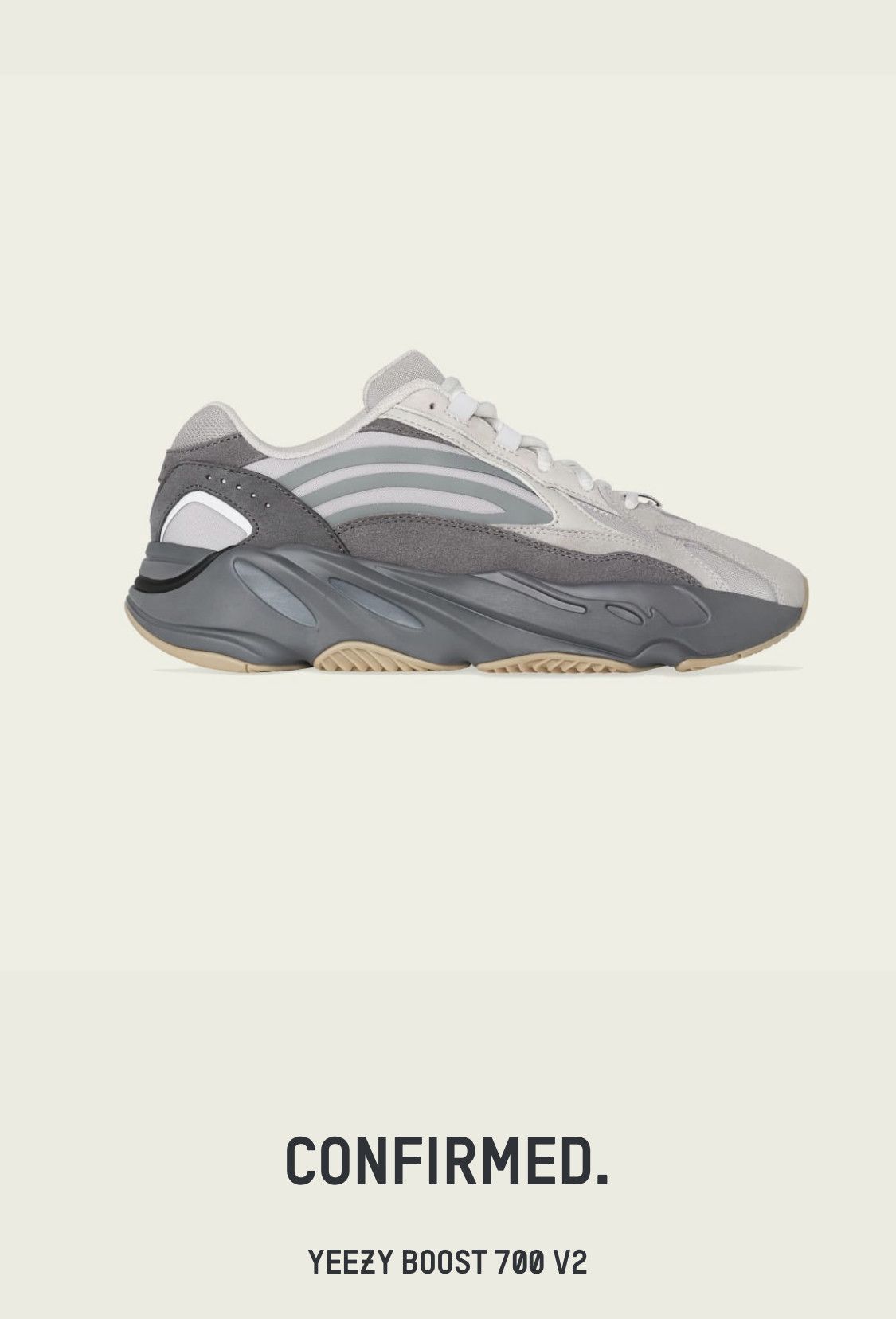 Adidas × Kanye West Yeezy Boost 700 V2 (Deadstock) Size US 12 / EU 45 - 8 Thumbnail