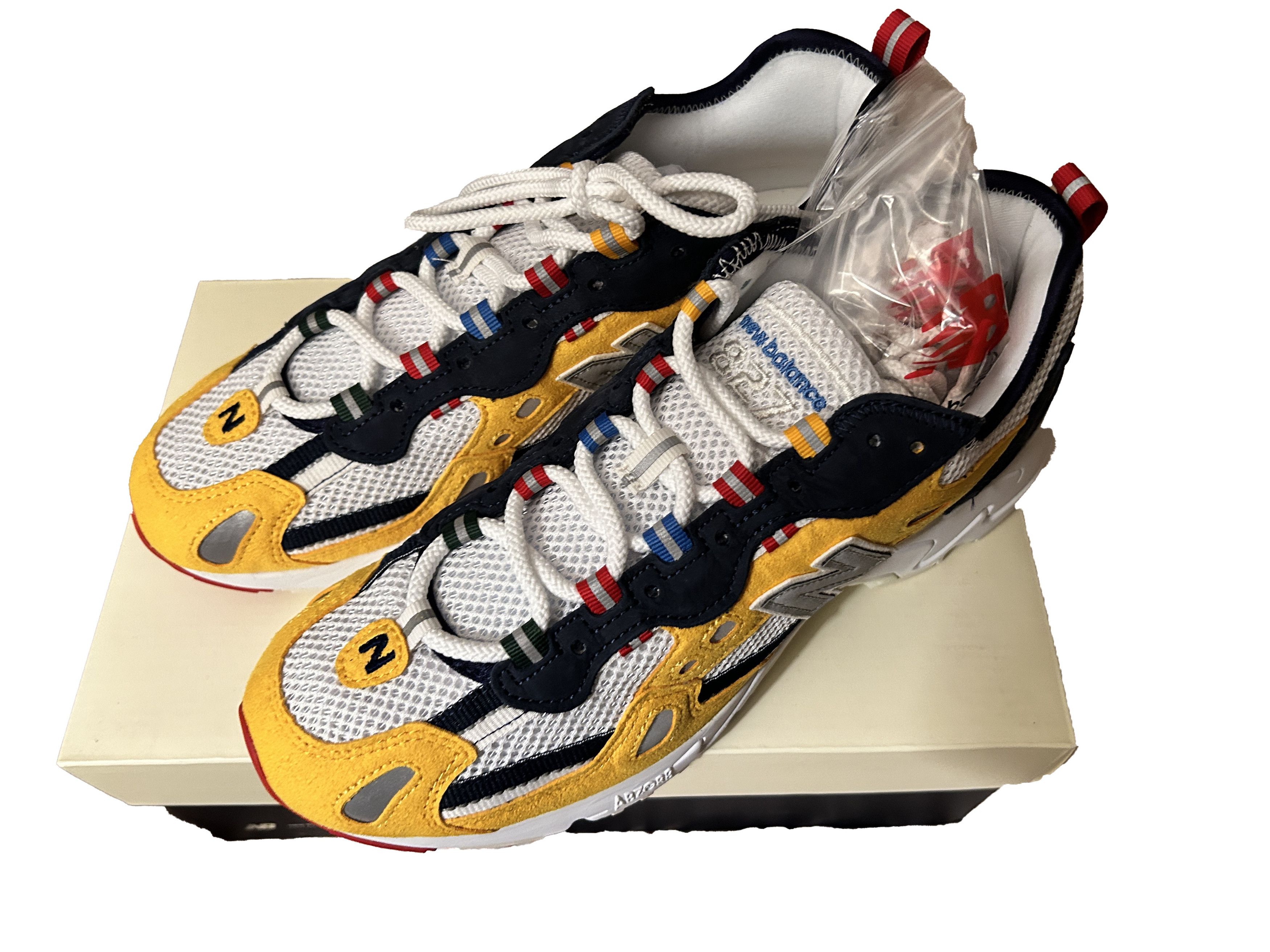 スニーカー New Balance 827 Abzorb Aime Leon Dore Yellow New Balance 827 Abzorb Aime Leon Dore Yellow Men's