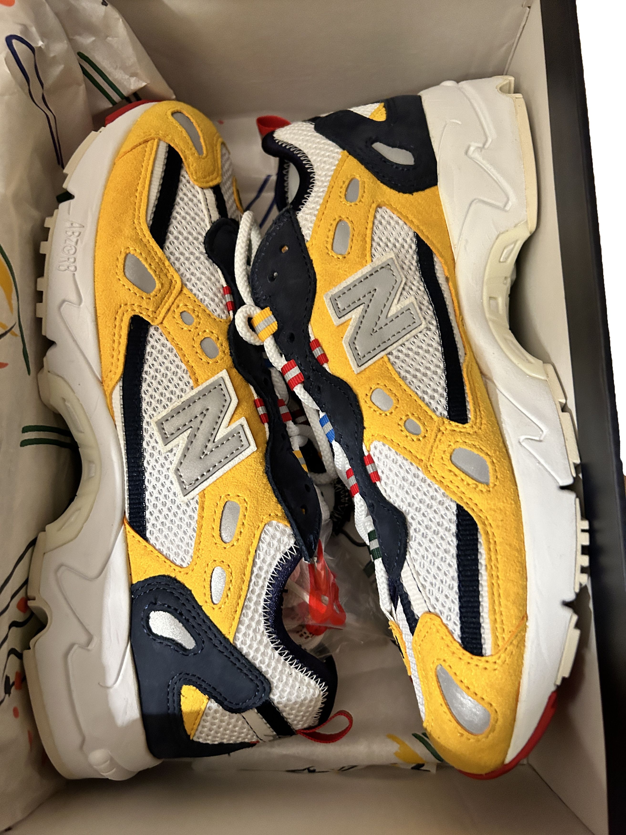 Aime Leon Dore × New Balance New Balance × Aime Leon Dore 827 Abzorb Yellow ML827ADD Size US 9.5 / EU 42-43 - 6 Thumbnail