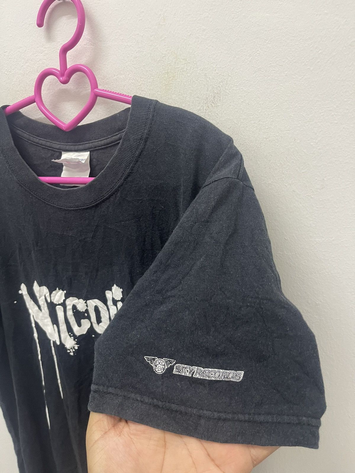 Band Tees Rare Vintage NICOTINE School Of Liberty Tour SKY RECORDS Size US M / EU 48-50 / 2 - 2 Thumbnail